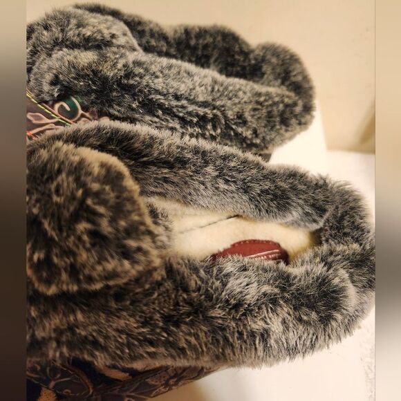 Brand New L’Artiste Spring Step "Lamya" Leather Fur-lined Mule Sz.7/37 Ret.$110 - Picture 8 of 12